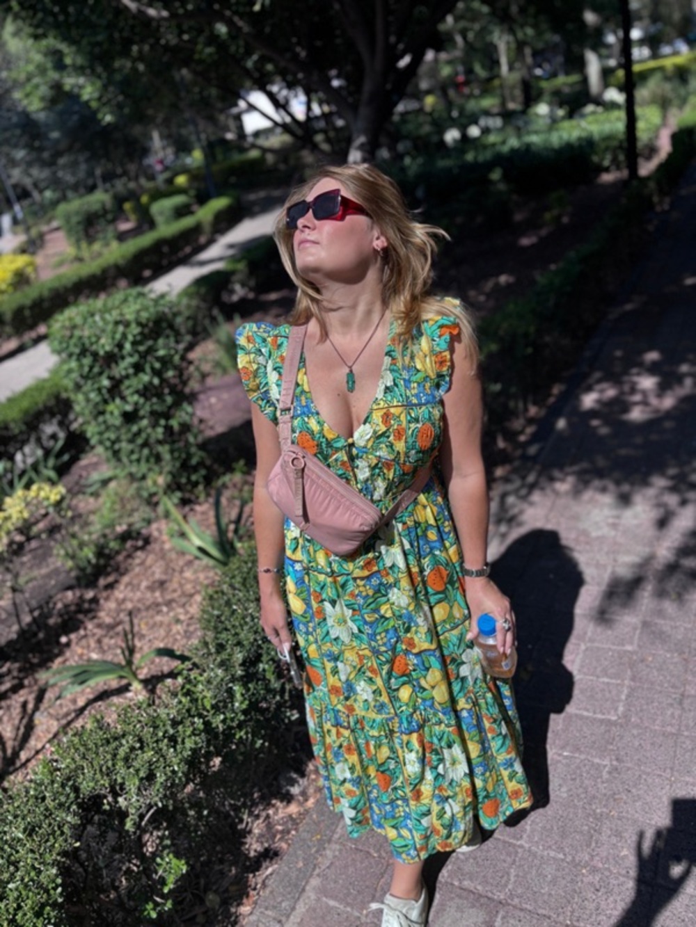 Anthropologie Peregrine Flutter Sleeve Maxi Dress - Picture 3 of 11